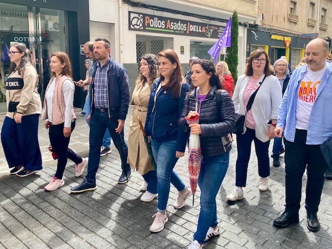 Varios concejales del equipo de Gobierno de Elda han participado en la movilización