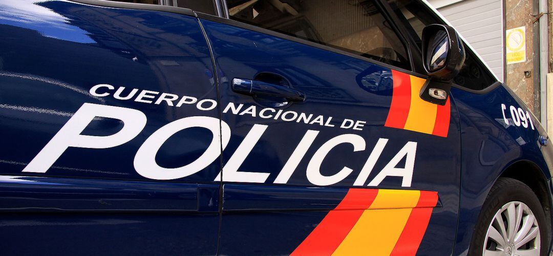 Vehículo de Policía Nacional.