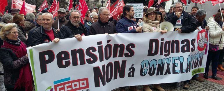 Movilización de los pensionistas