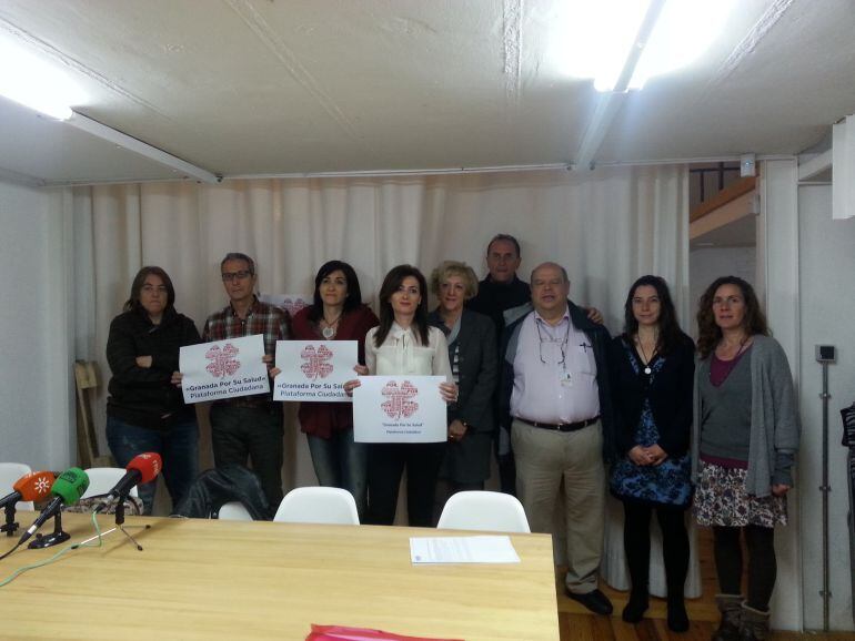 Plataforma contra la fusión hospitalaria.