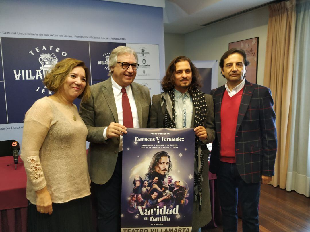 Presentación del espectáculo ‘Los Farrucos y Fernández. Navidad en familia’