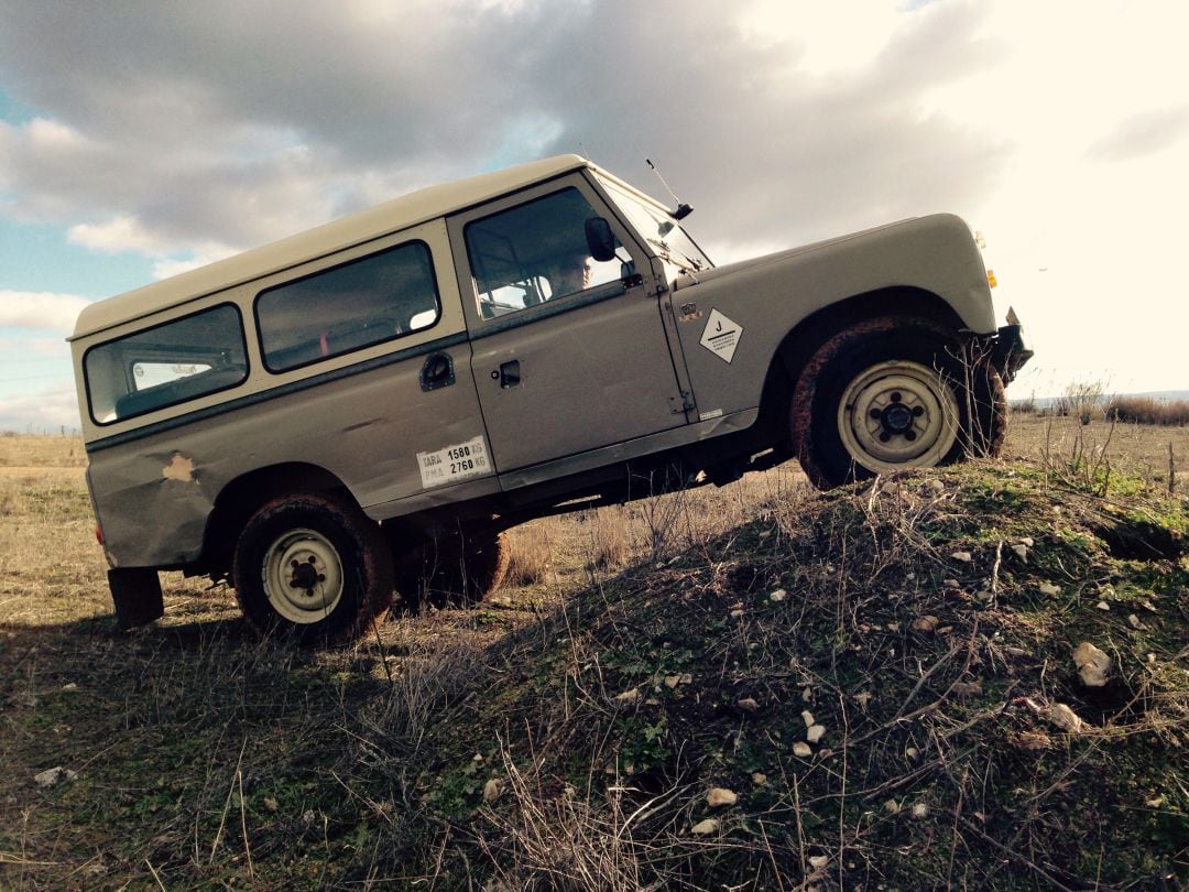 Imagen del clásico Land-Rover Santana