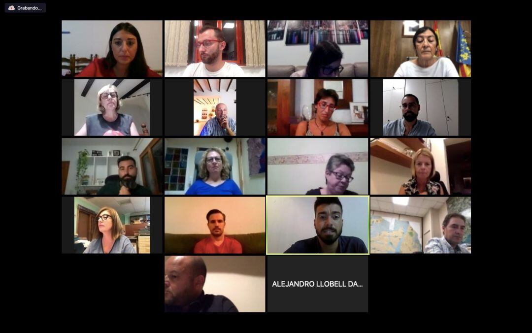 Pleno telemático en Teulada.