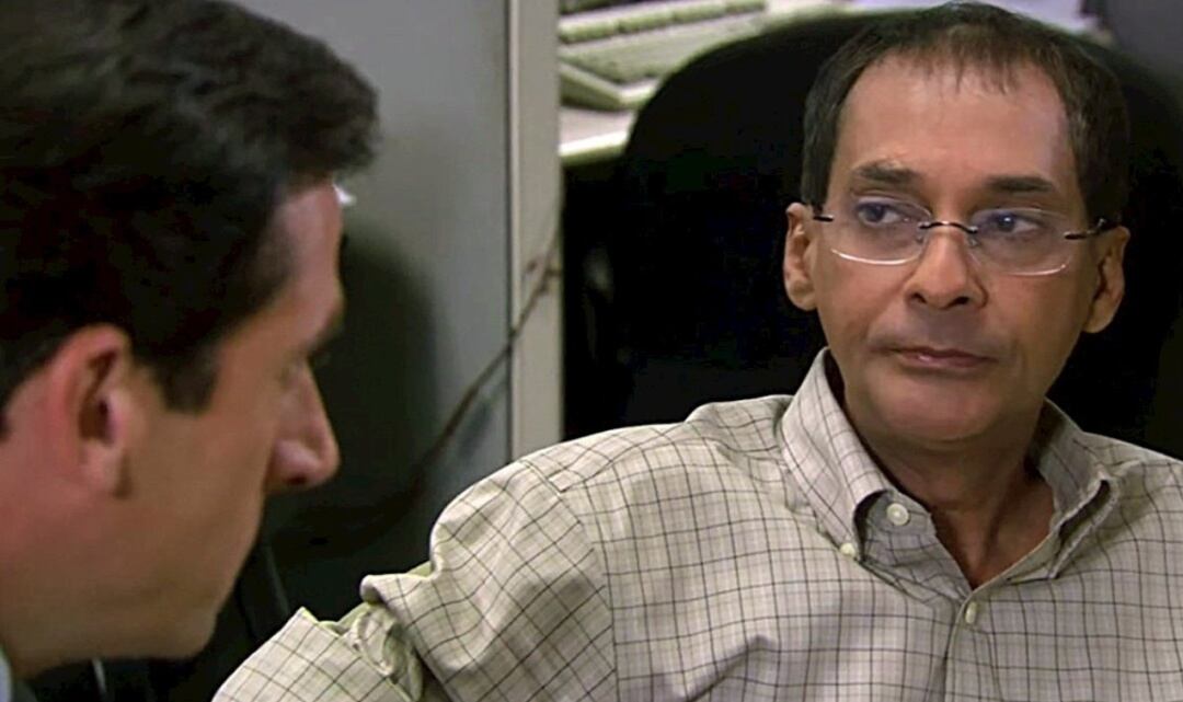 El actor Ranjit Chowdhry en &#039;The Office&#039;