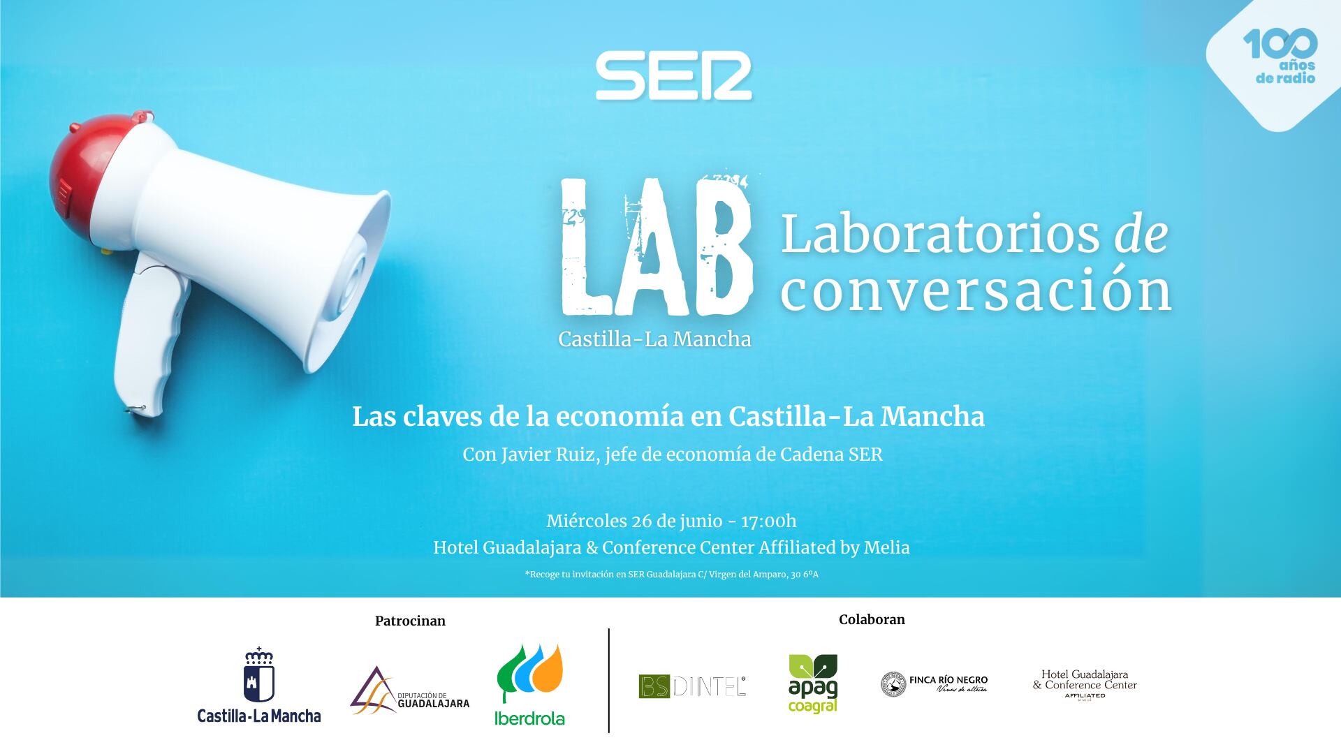 Cartel anunciador del LAB de Guadalajara