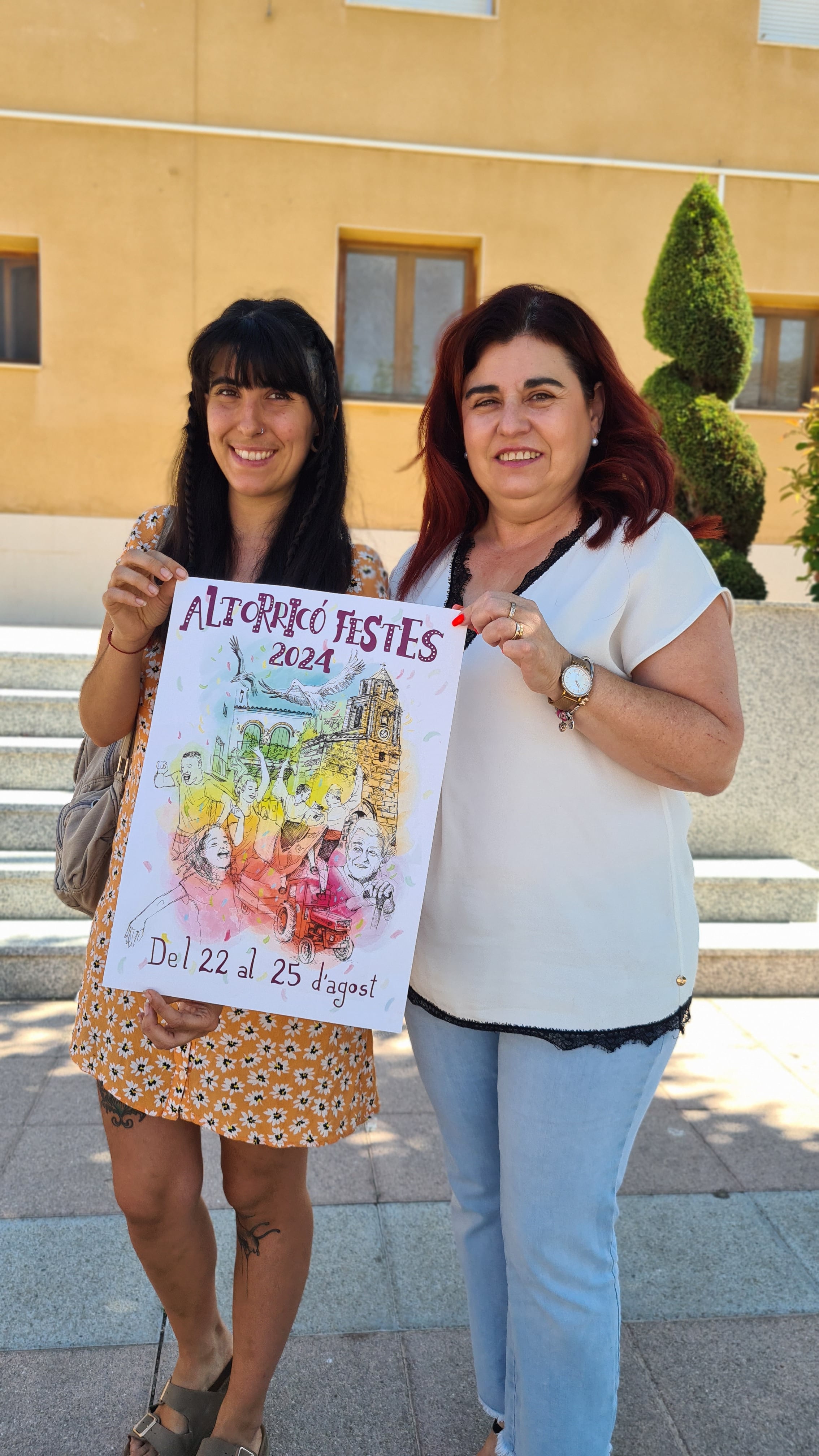 Altorricón  ya tiene cartel anunciador para sus fiestas mayores. Foto: Ayuntamiento de Altorricón