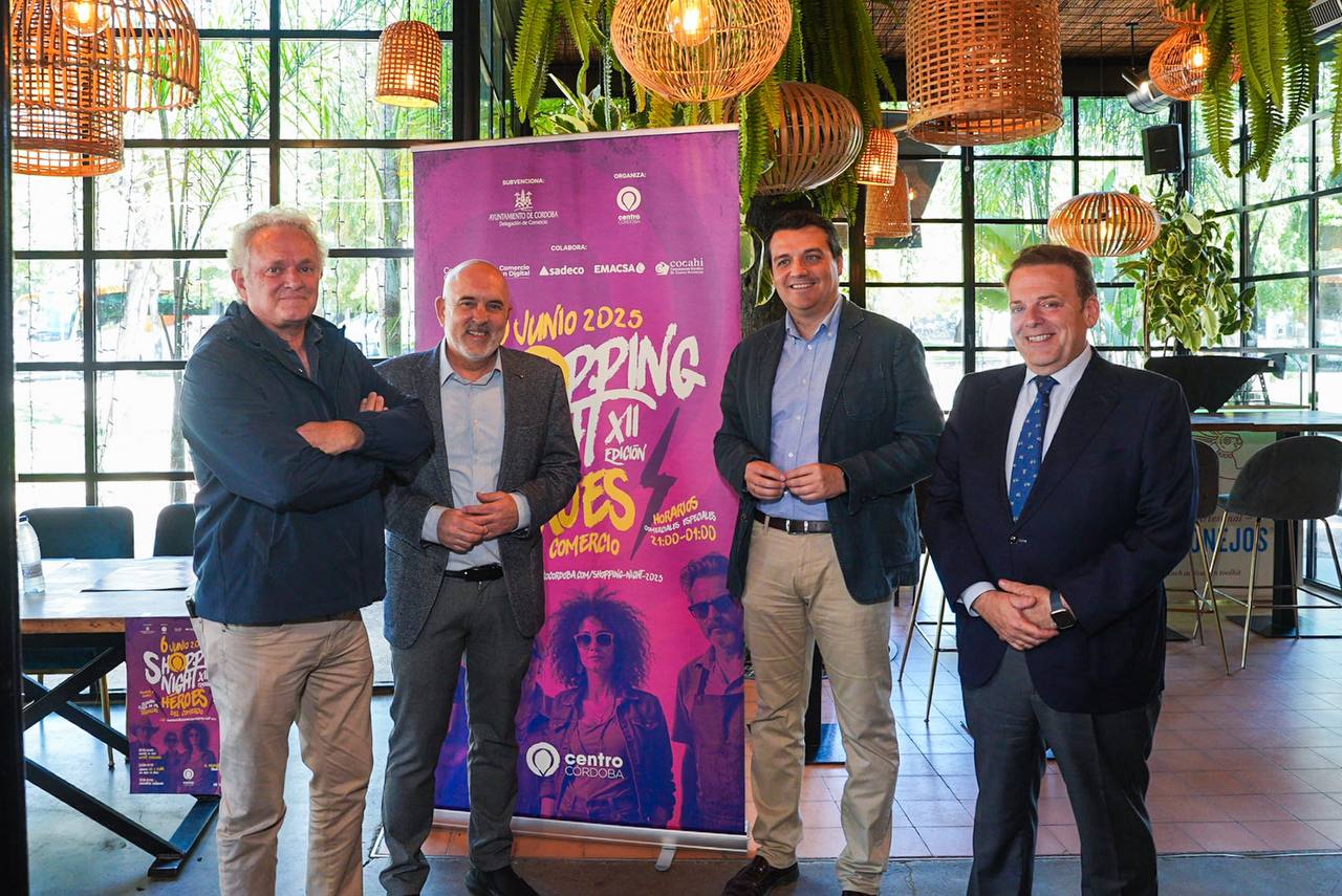 De izquierda a derecha: Manuel Blasco, Rafael Bados, José María Bellido y Julián Urbano.