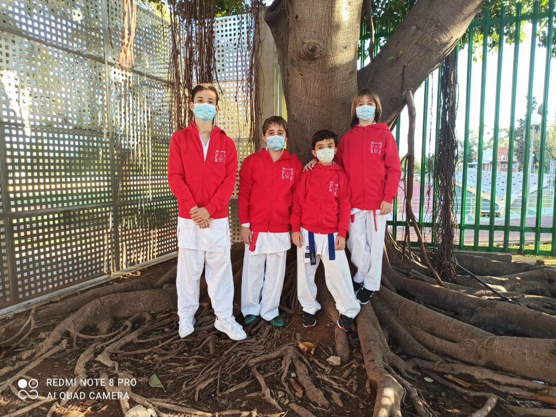 Alumnos del Club Dakentai de Jerez