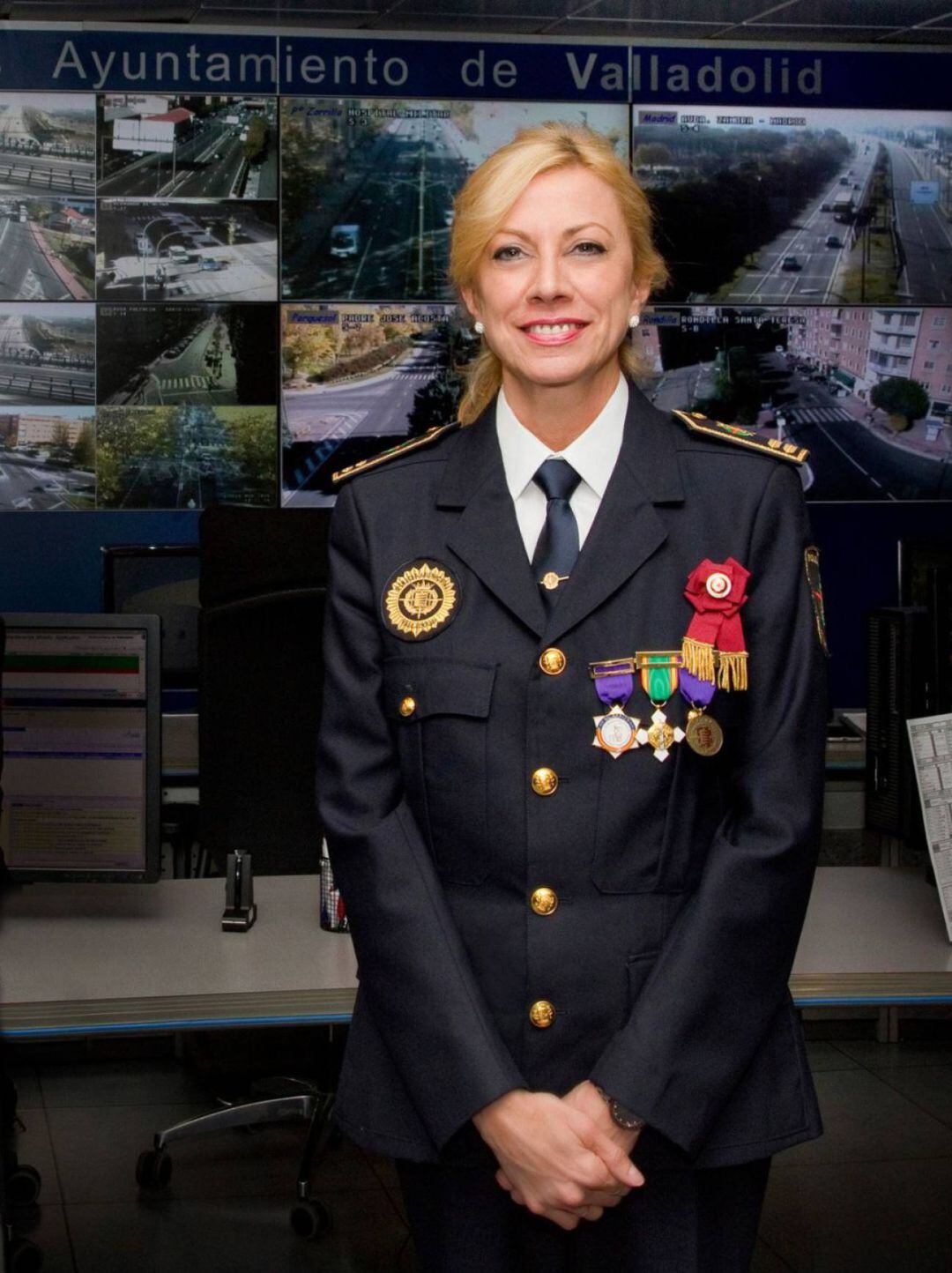 Julia González, jefa de la Policía Municipal de Valladolid