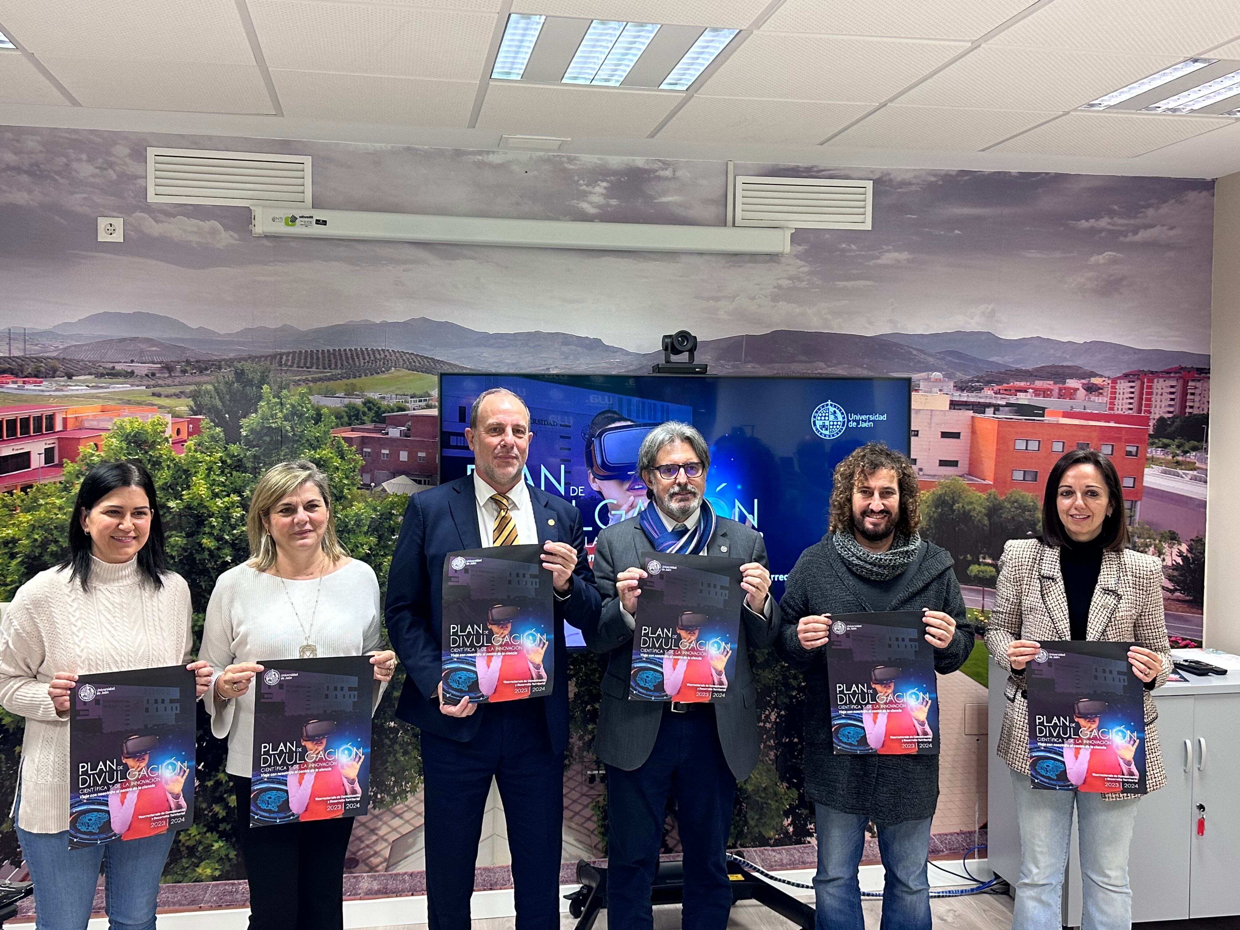 Presentación del XIV Plan de Divulgación Científica de la UJA.