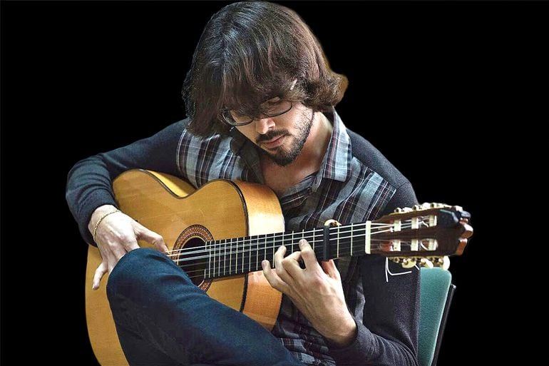 El guitarrista flamenco palentino Álvaro Reja