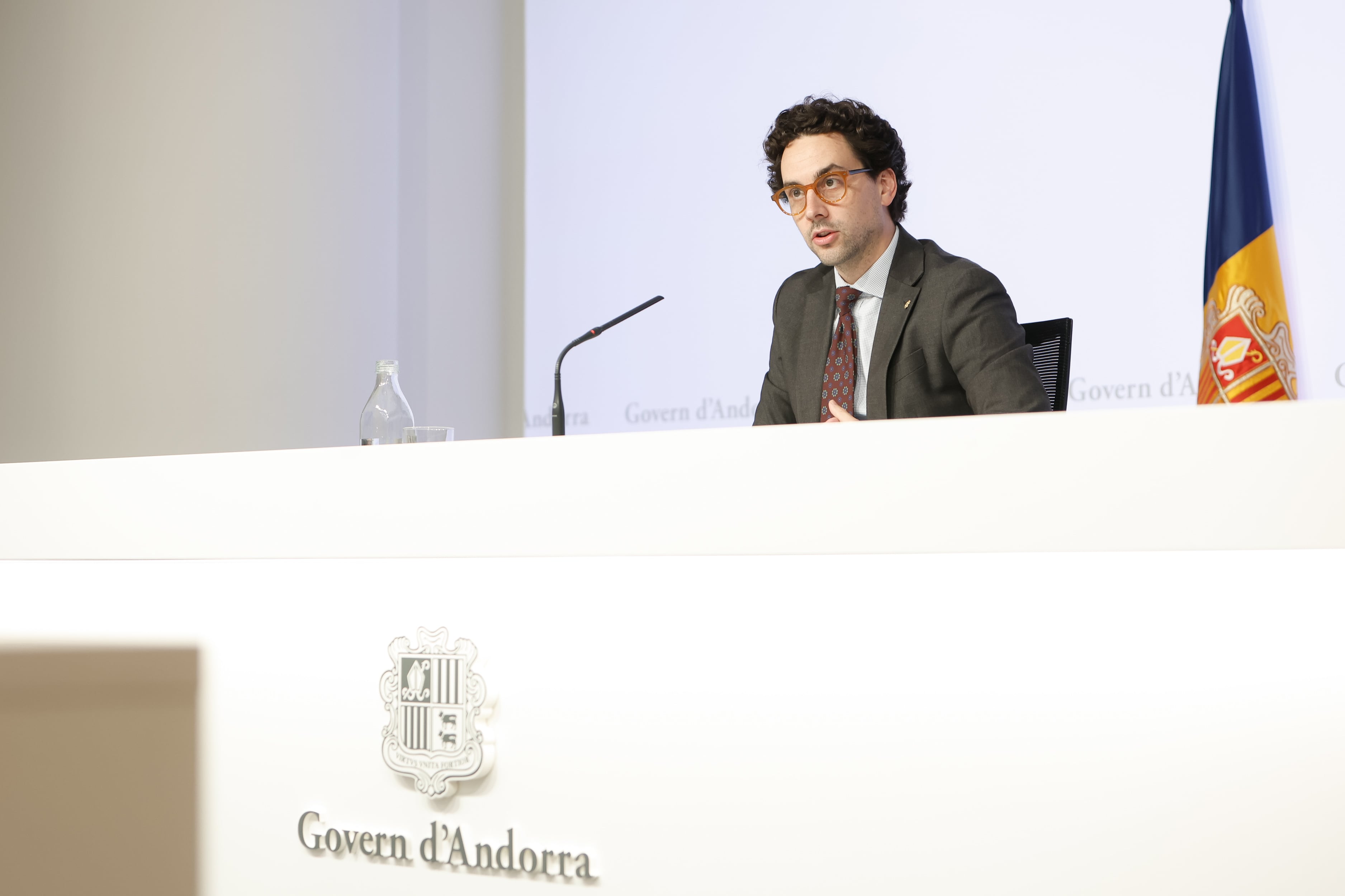 El ministre Portaveu, Guillem Casal