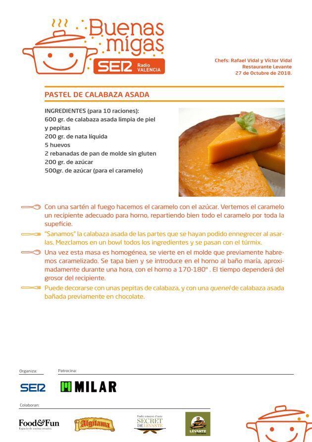 Pastel de calabaza