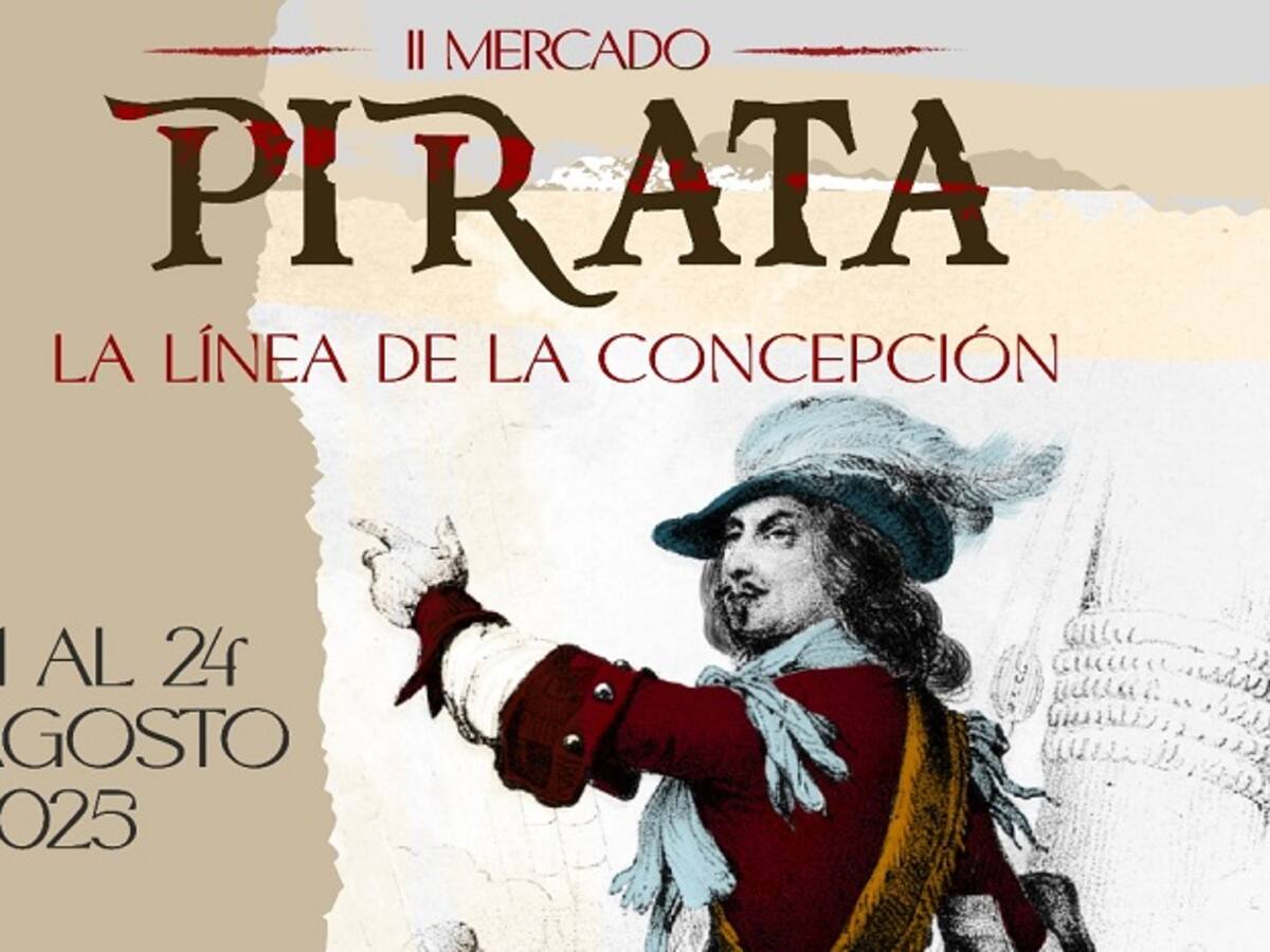La II edición del Mercado Pirata en La Línea, del 21 al 24 de agosto