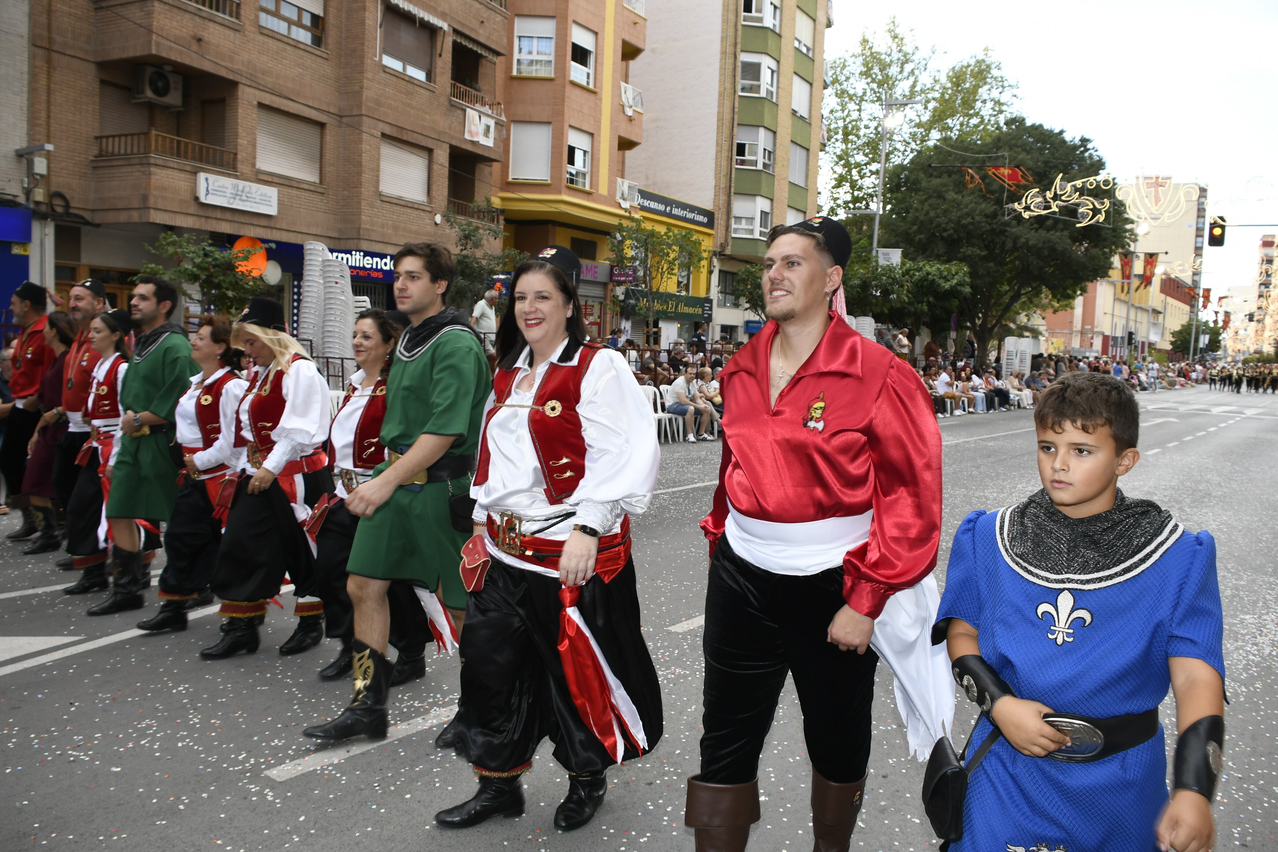 Momento del desfile Pirata