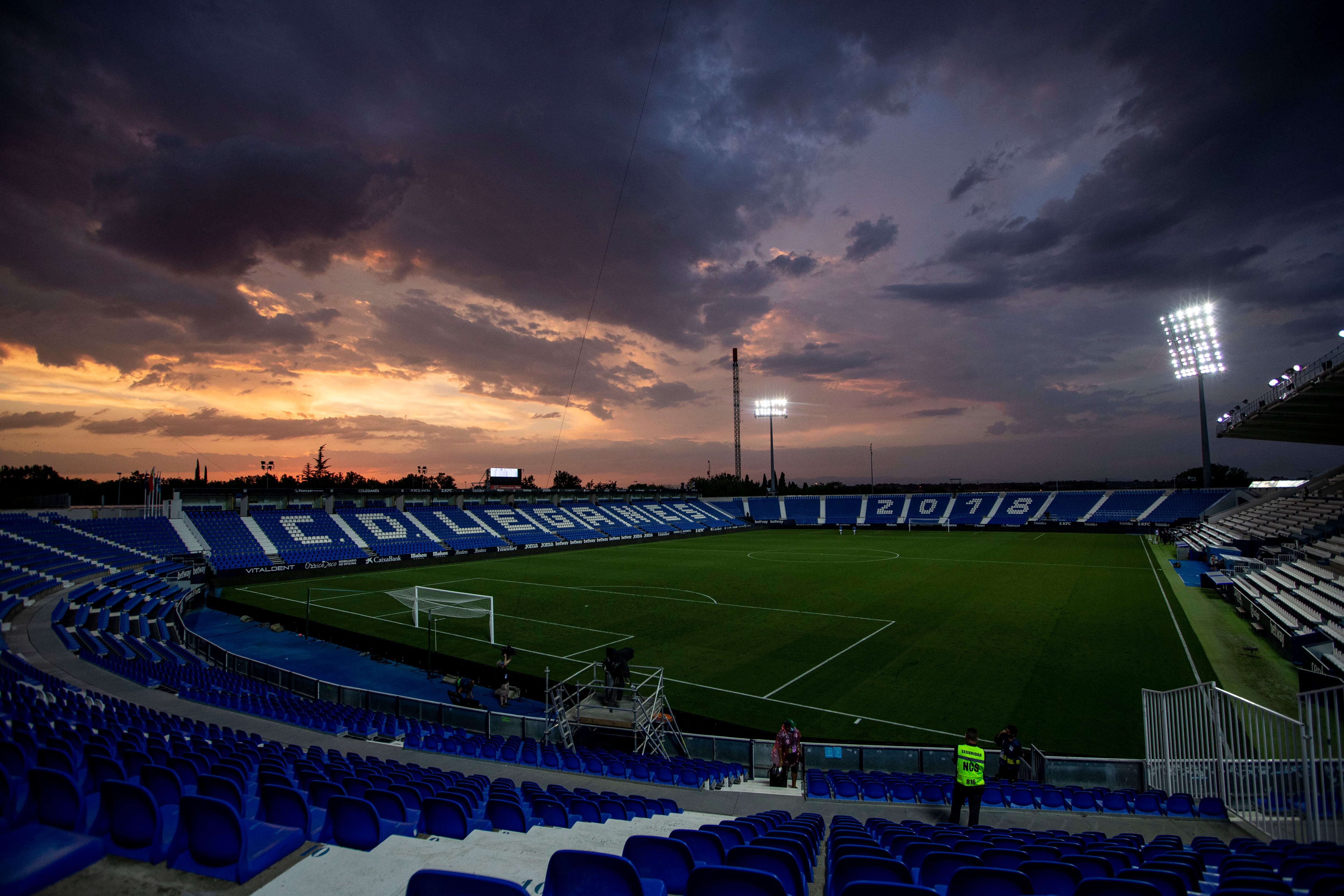 Estadio Municipal de Butarque, la casa del Leganés.