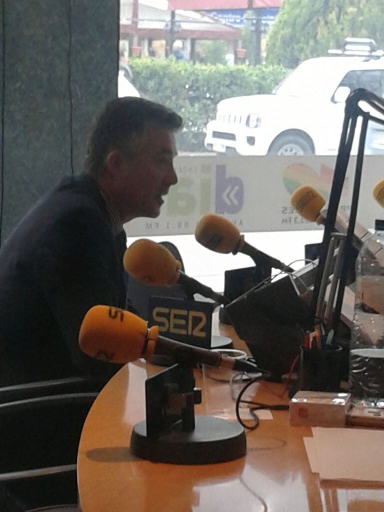 Vicenç Mateu a l'entrevista ahir d'Hora Andorra