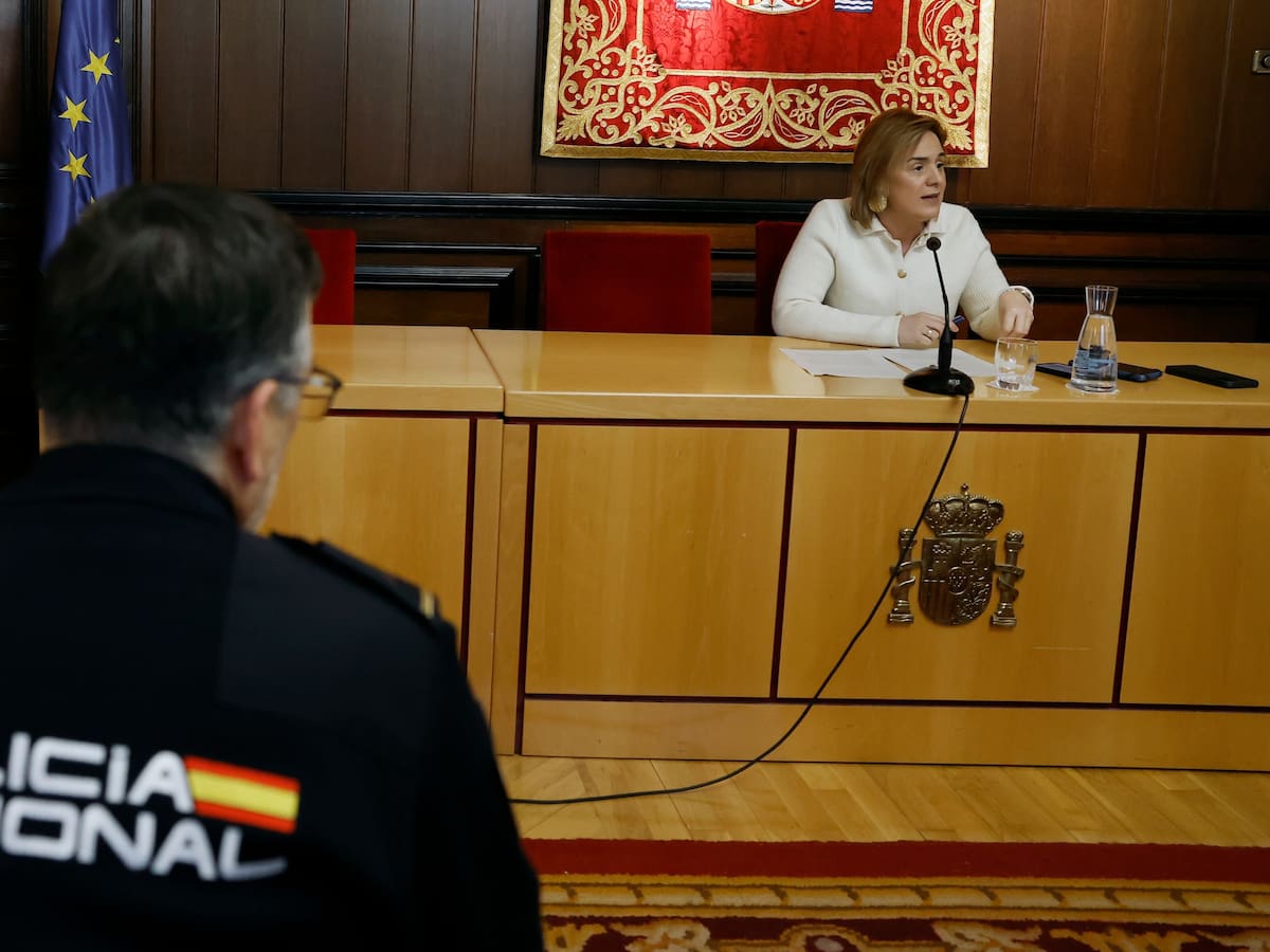 La delegada del Gobierno en Navarra vuelve a justificar la actuación de la Policía Nacional en El Sadar
