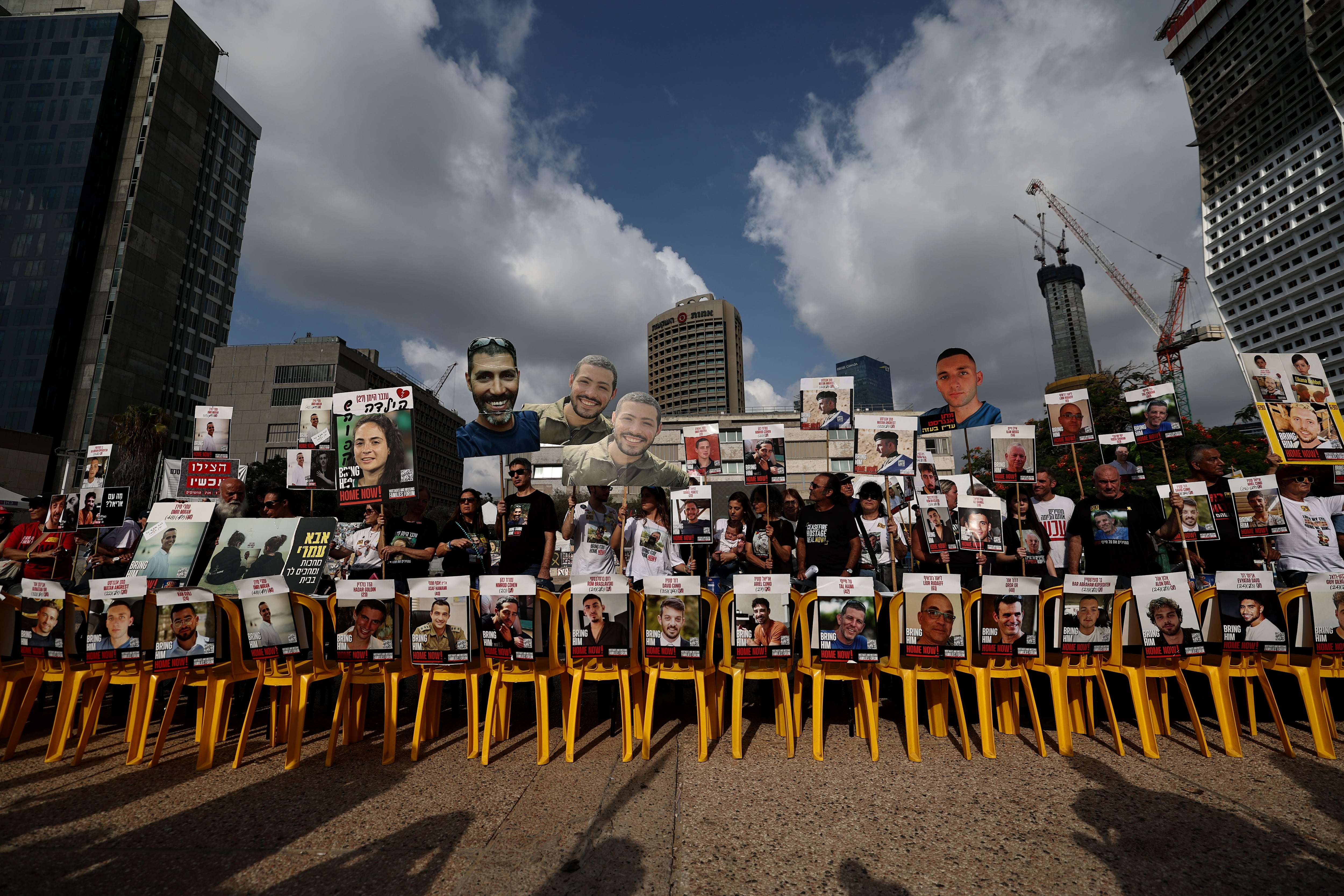 Protesta en Tel Aviv (Israel). EFE/EPA/ATEF SAFADI