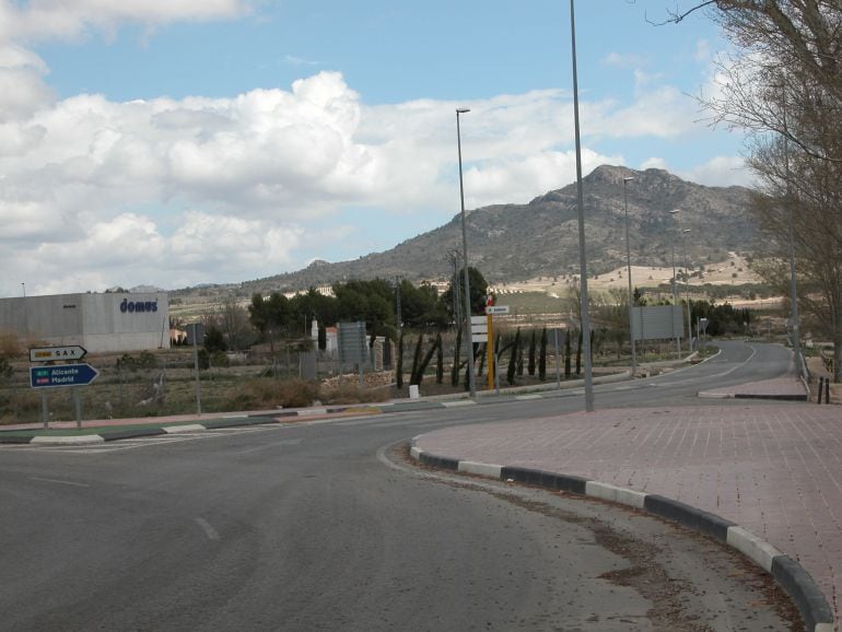 Carretera Sax-Salinas 