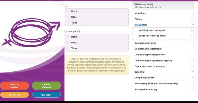 Imatges de l'aplicació mòbil