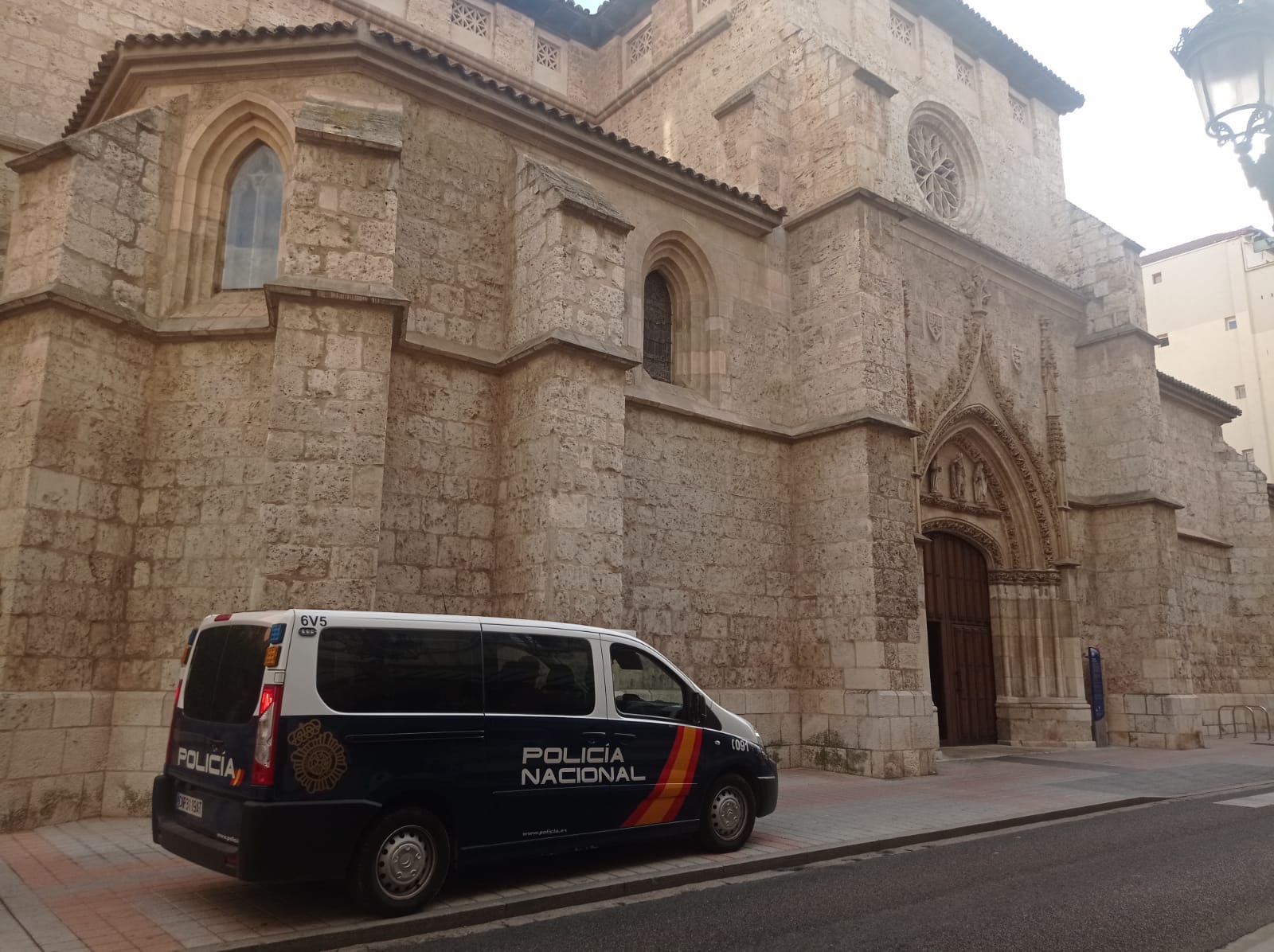 Una mujer intenta robar en las Clarisas en Palencia y una monja consigue dejarla encerrada y avisar a la Policía