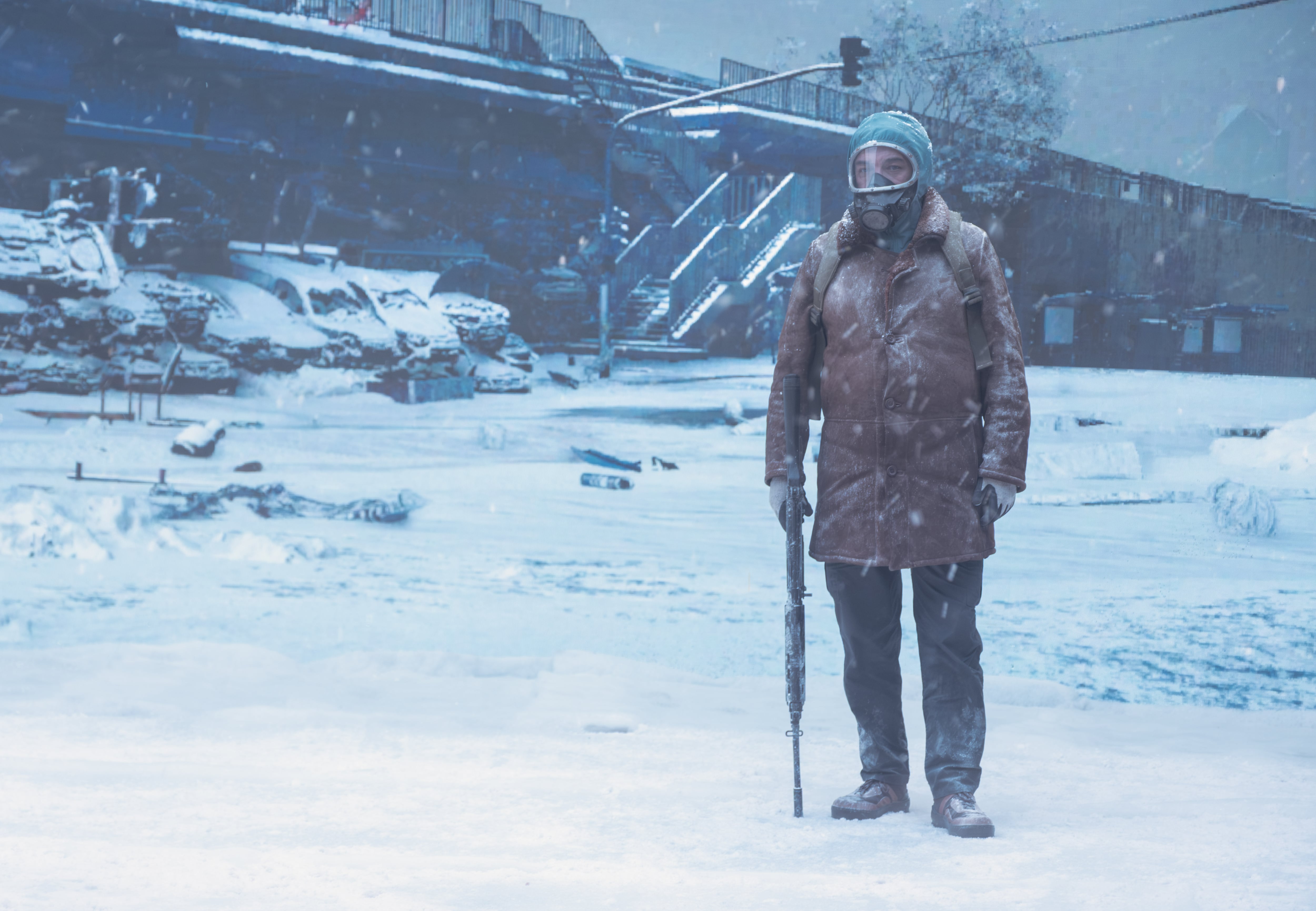 Un clip de la serie El Eternauta. Mariano Landet / Netflix.