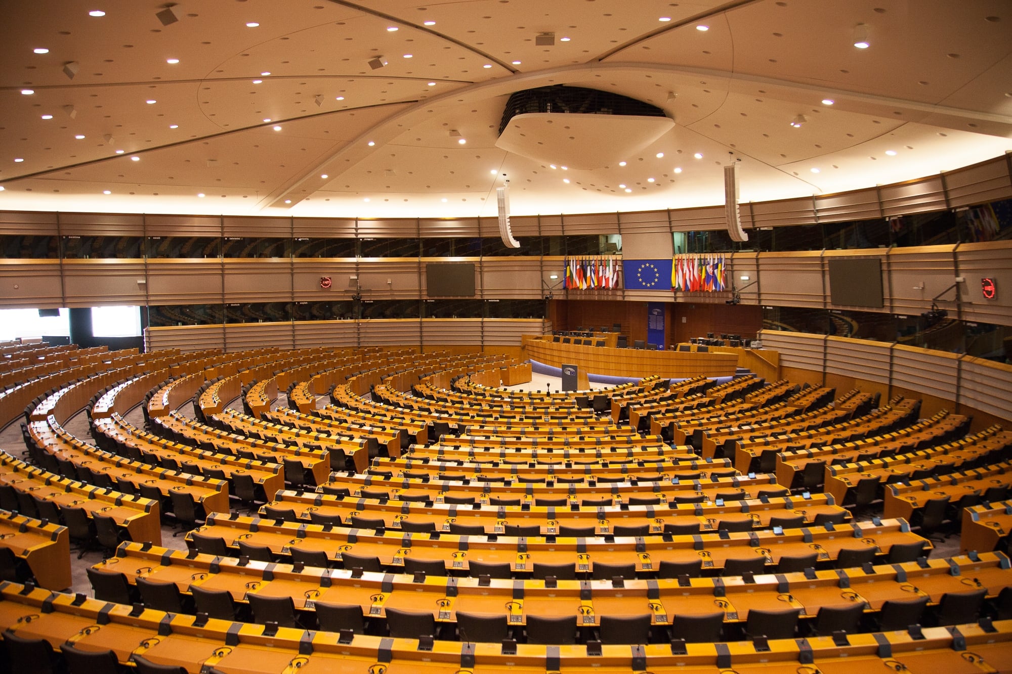 Foto de archivo del Parlamento Europeo (GettyImages)