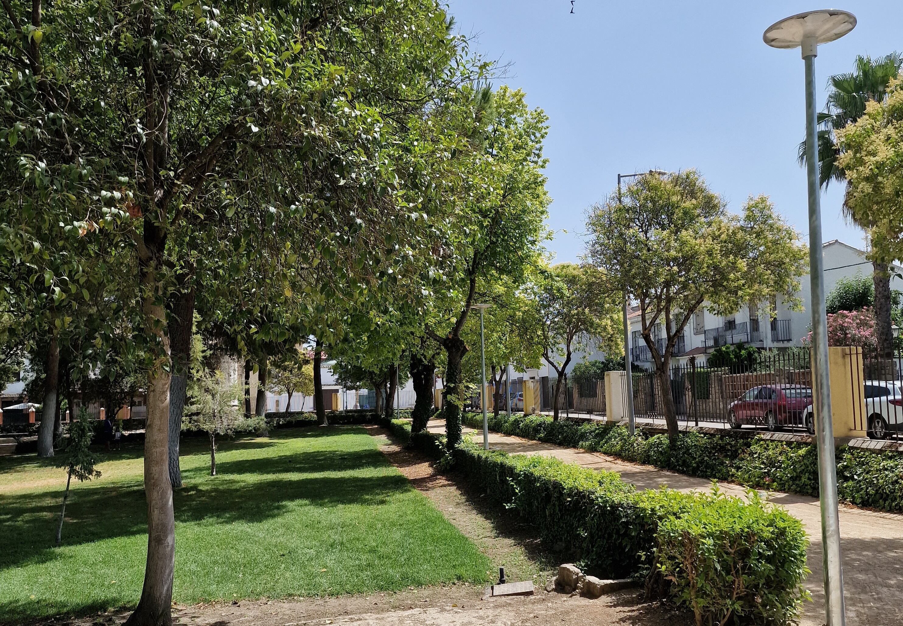 Parque Leocadio Marín de Baeza.
