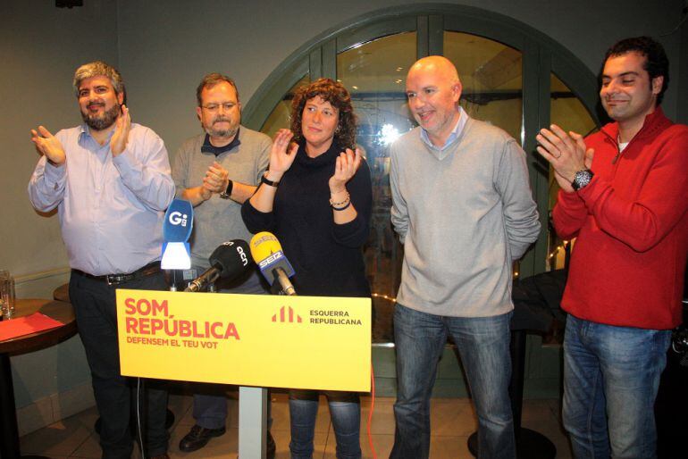 Jordà, al centre, amb Olóriz a la dreta.