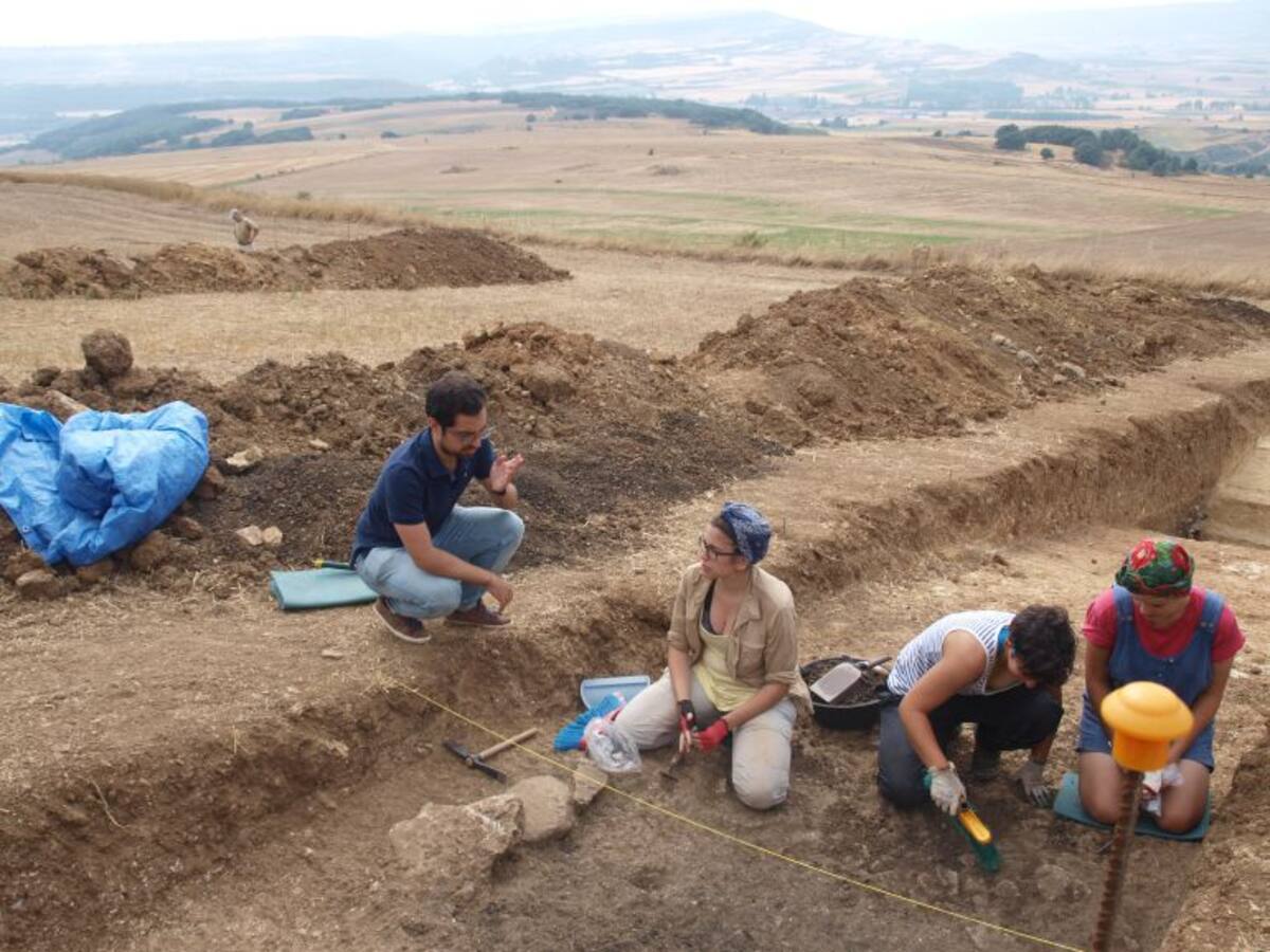 La zona arqueológica de Monte Bernorio saca a la luz el primer texto jurídico del norte peninsular en lengua céltica