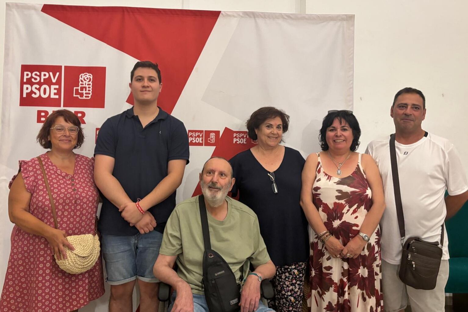 Nueva comisión ejecutiva del PSOE de Biar