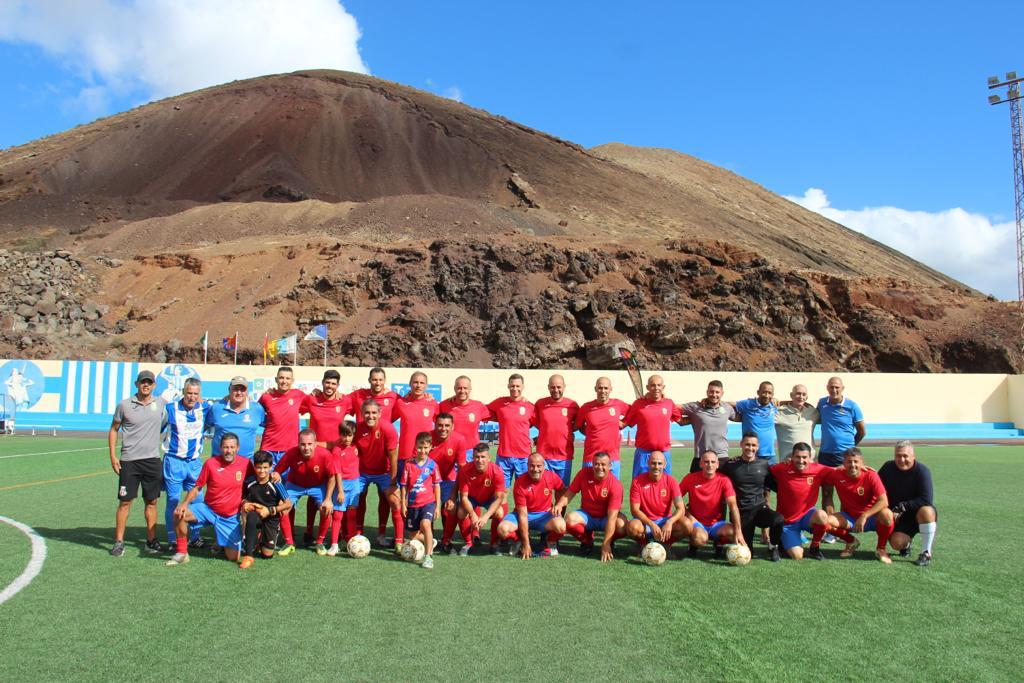 Veteranos de la UD Lanzarote.