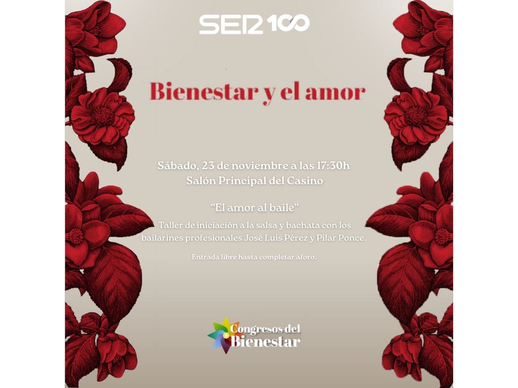 Actividad paralela en el Congreso del Bienestar y el Amor el sábado 23 de noviembre