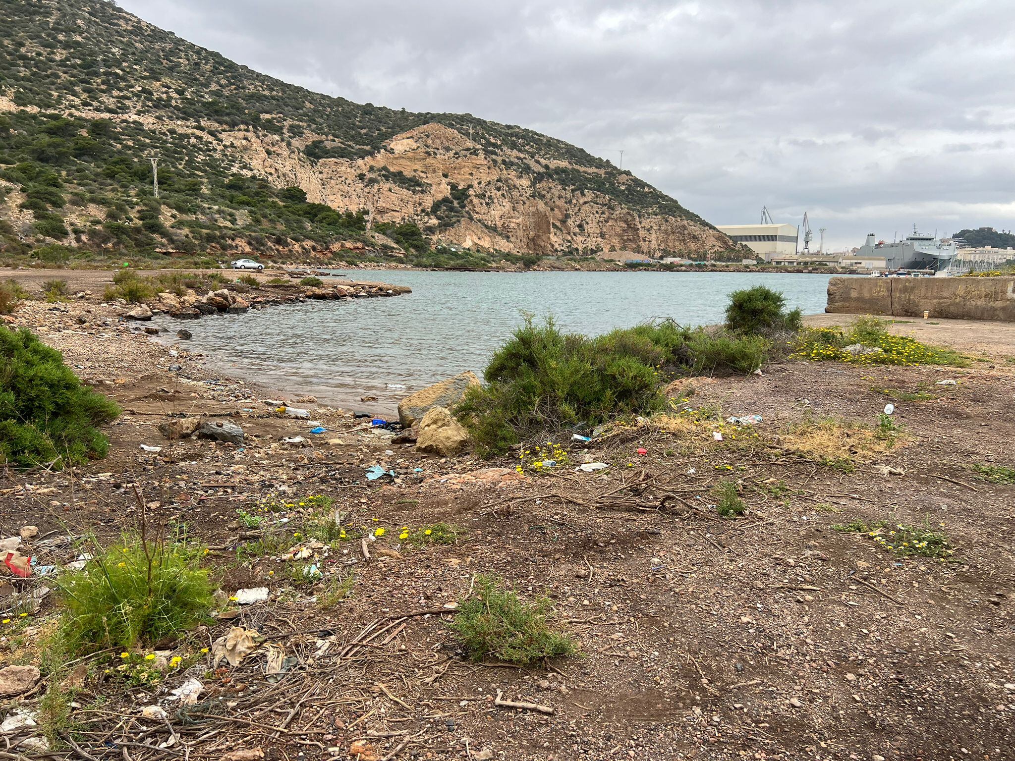 Contigo Cartagena defiende que El Espalmador sea la primera gran playa urbana de Cartagena