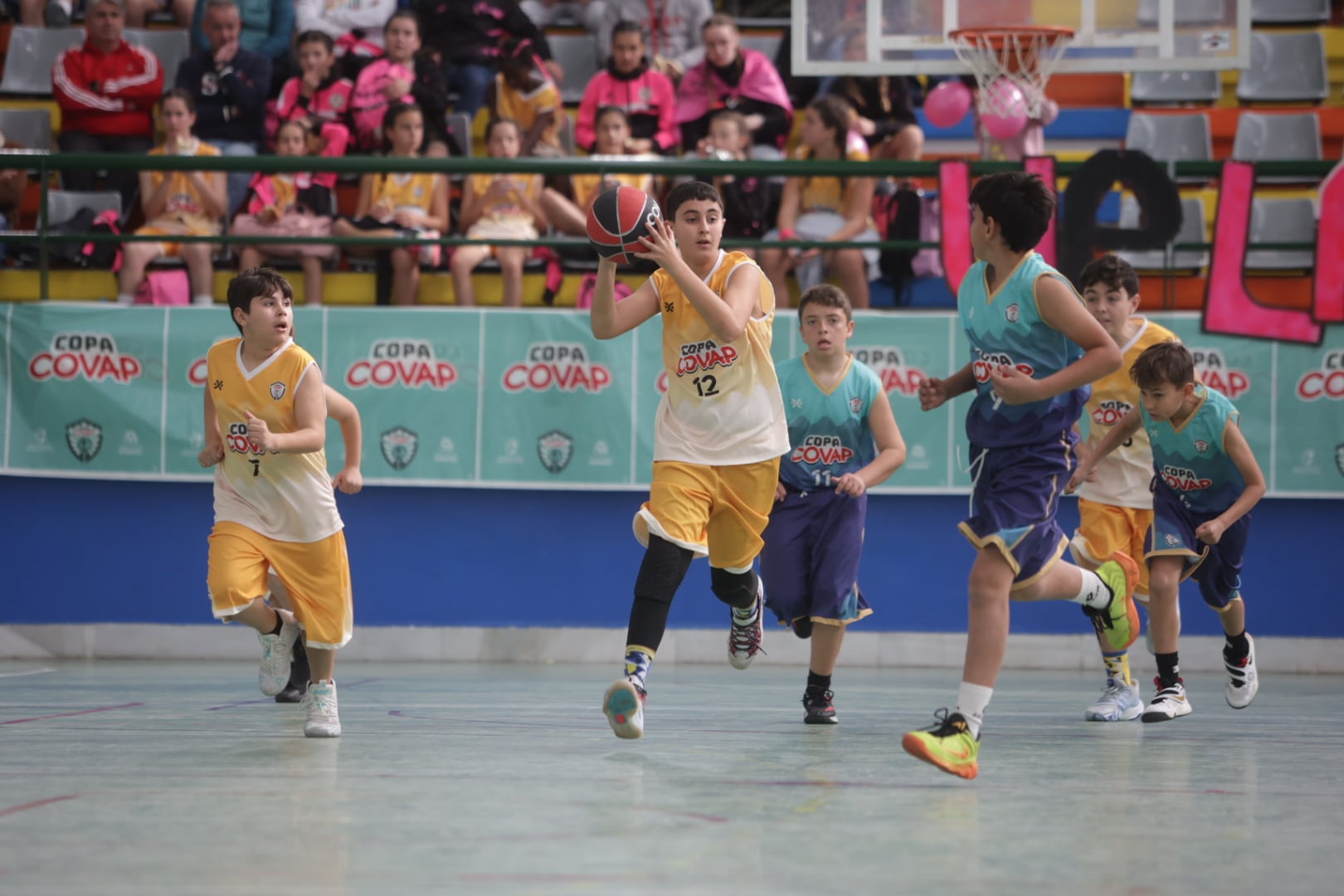 Huércal de Almería repetirá como sede de la Copa COVAP de fútbol y baloncesto el 15 de febrero.