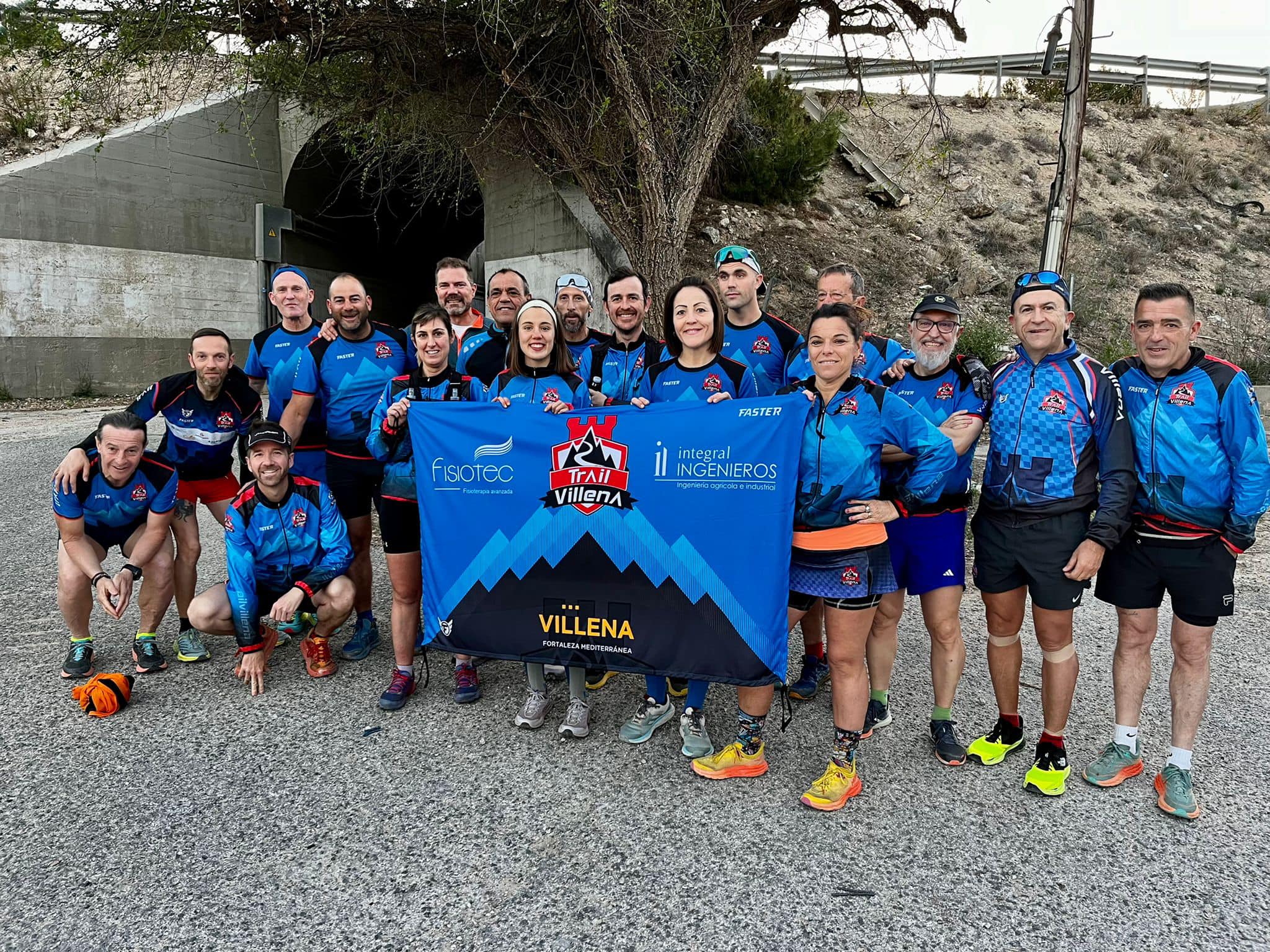 Momentos de la convivencia del Trail Villena