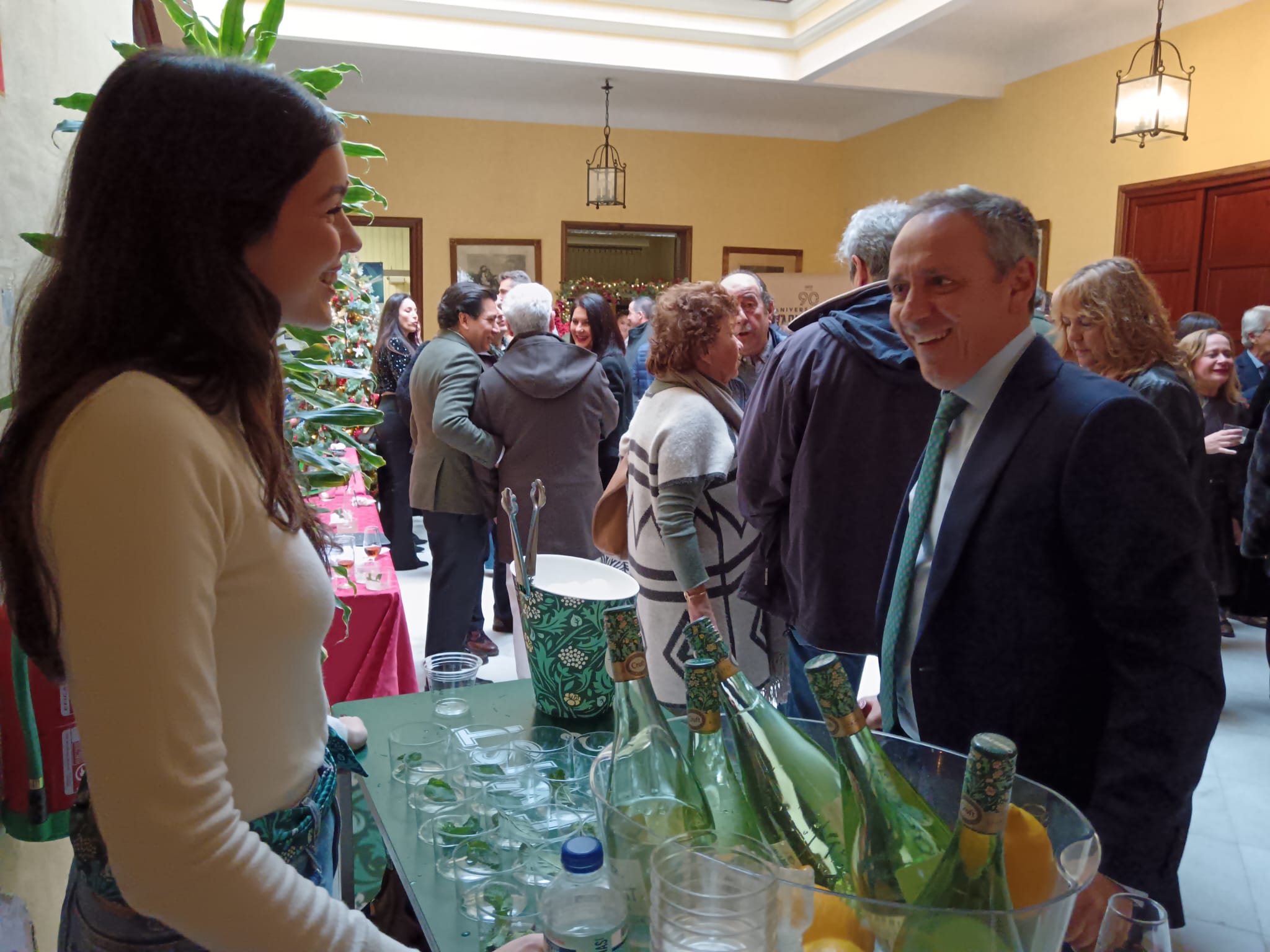 En el Especial Navidad no faltó una barra de Croft Twist