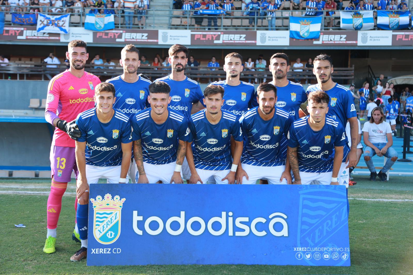Once titular que presentó Checa ante el Cartaya