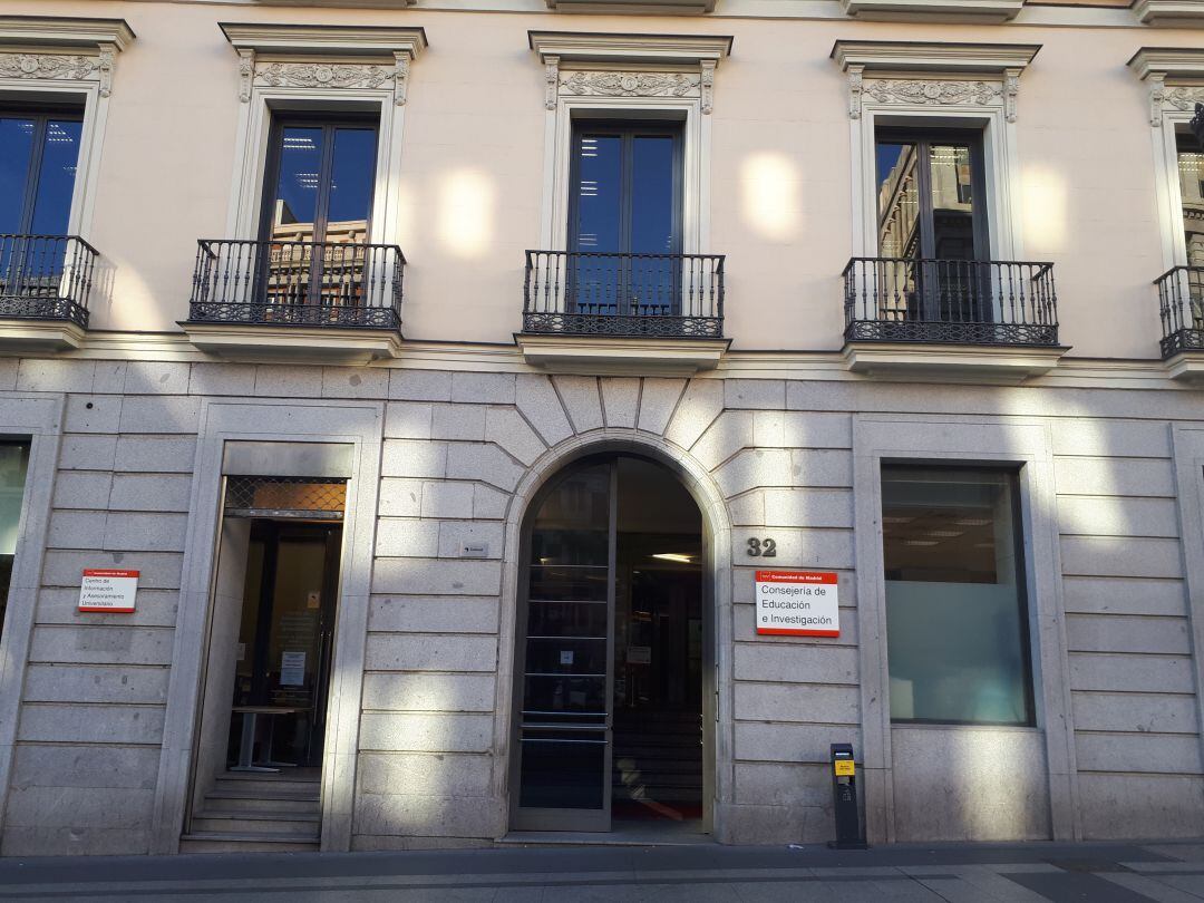 Consejería de Educación de la Comunidad de Madrid. 