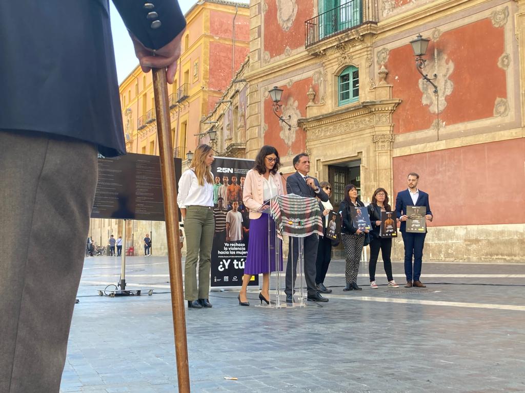 Presentación actos 25N Murcia