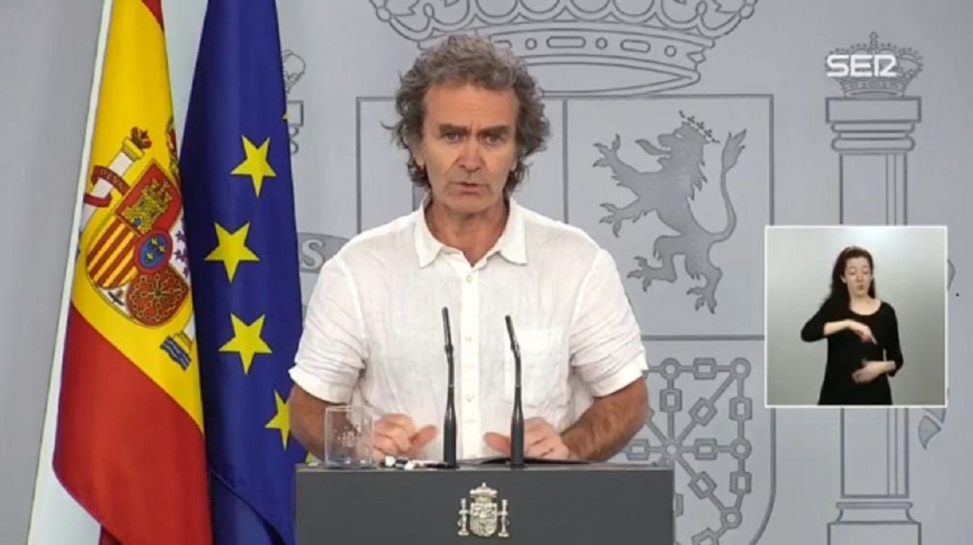 El director del Centro de Coordinación de Emergencias Sanitarias, Fernando Simón