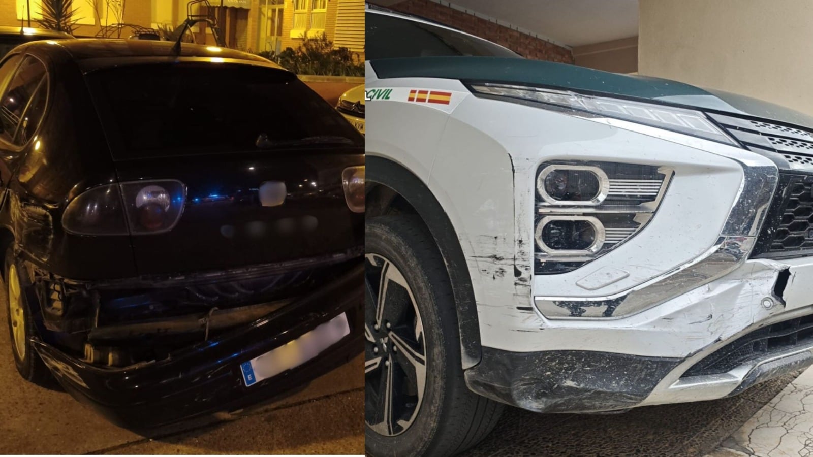 Persecución en Casetas: detenido un conductor que circuló en sentido contrario y dio positivo en drogas