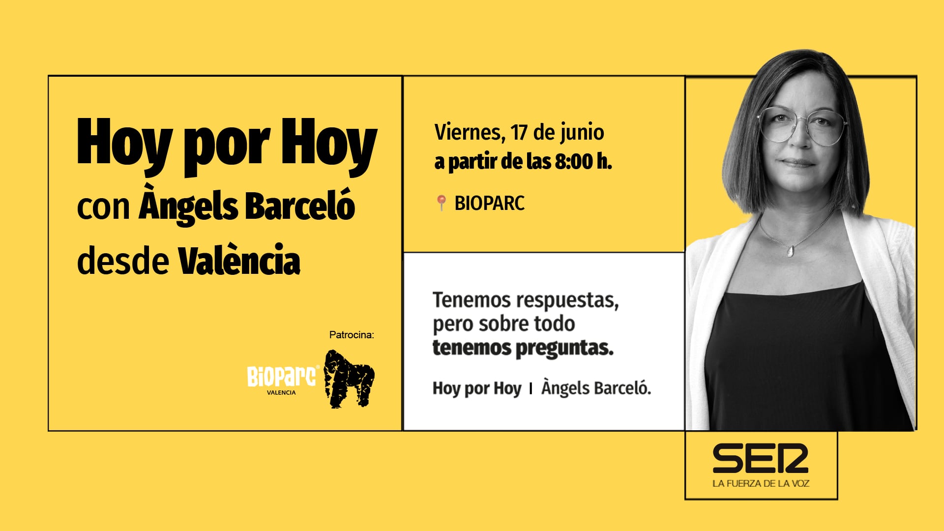 Hoy por Hoy con Àngels Barceló desde Bioparc