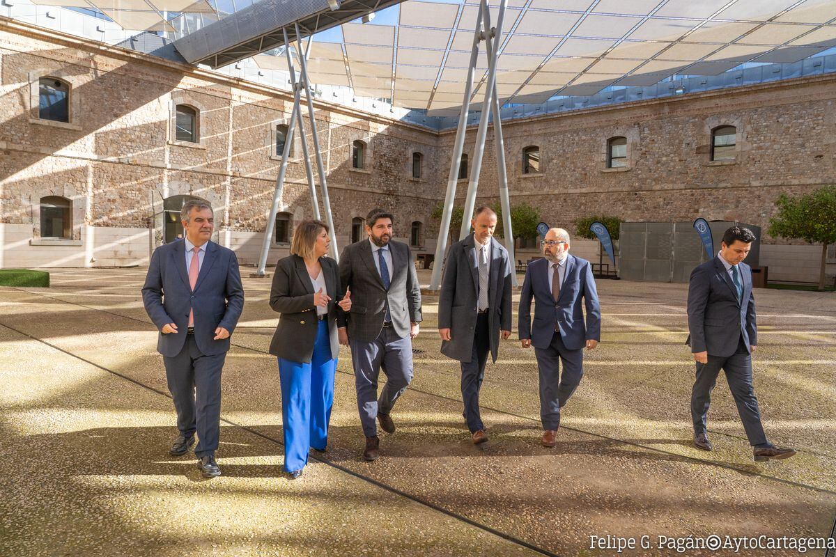 Foro del Conocimiento Plan Industrial, celebrado en el salón Isaac Peral del antiguo CIM, UPCT