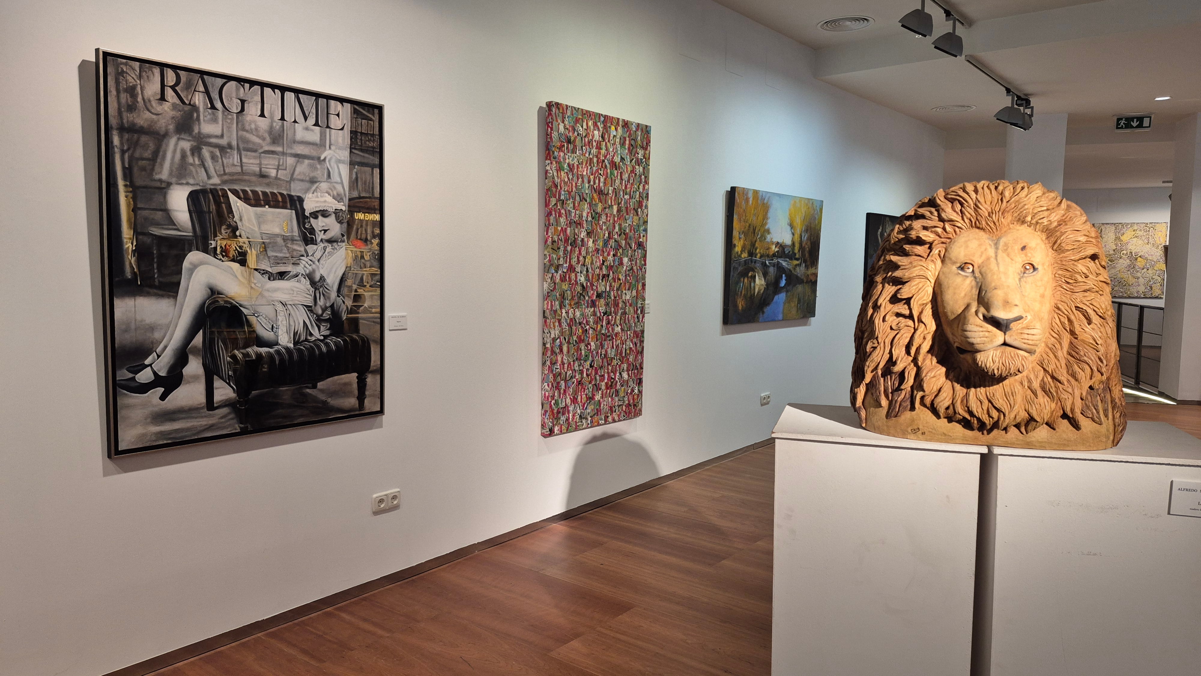 &#039;Arte Palencia&#039; vuelve de la mano de Thieldon a la sala de Unicaja con 57 obras