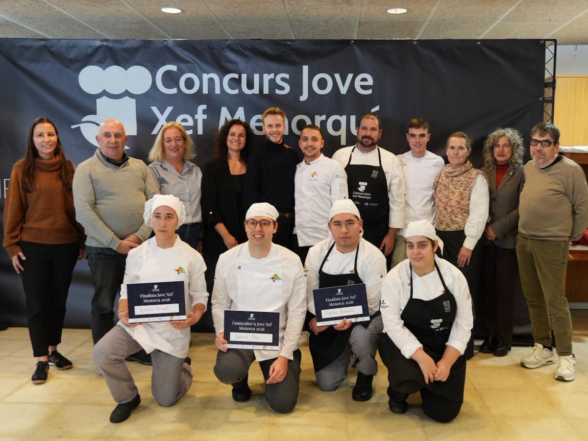 Gabriel Pons Landino es corona com a nou Jove Xef Menorquí 2026
