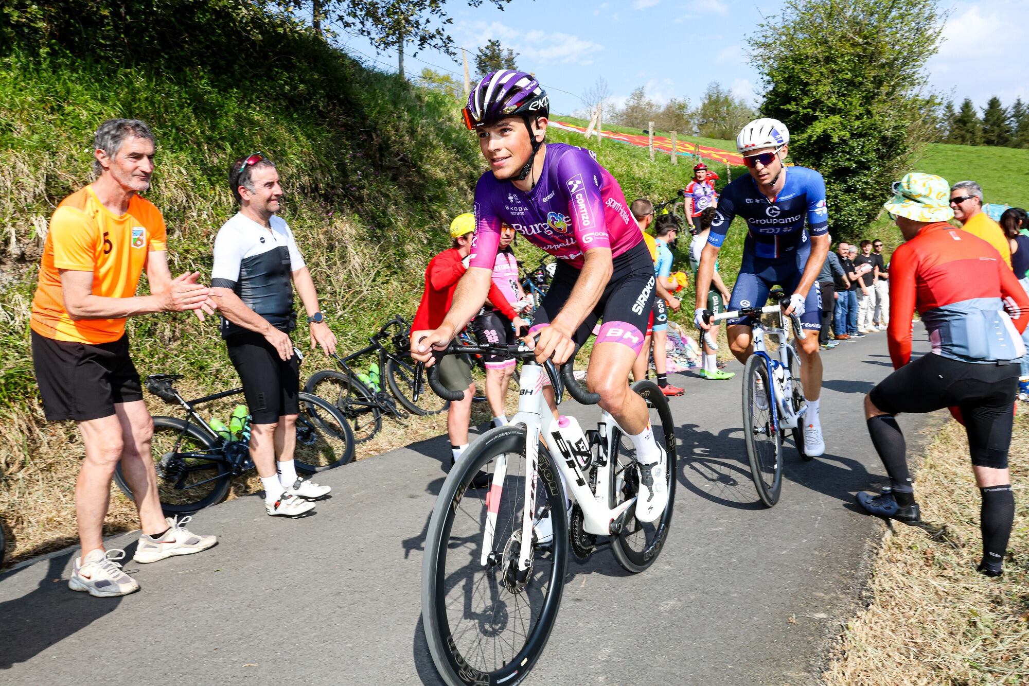 El asturiano Hugo de la Calle debutará en la carrera de su tierra. / Foto: Luis Ángel Gómez / Sprint Cycling Agency