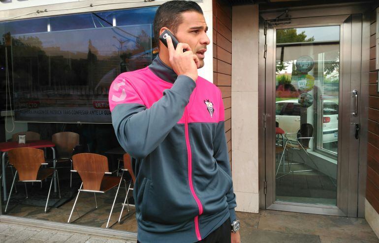 Aridane Santana, jugador del Albacete Balompié