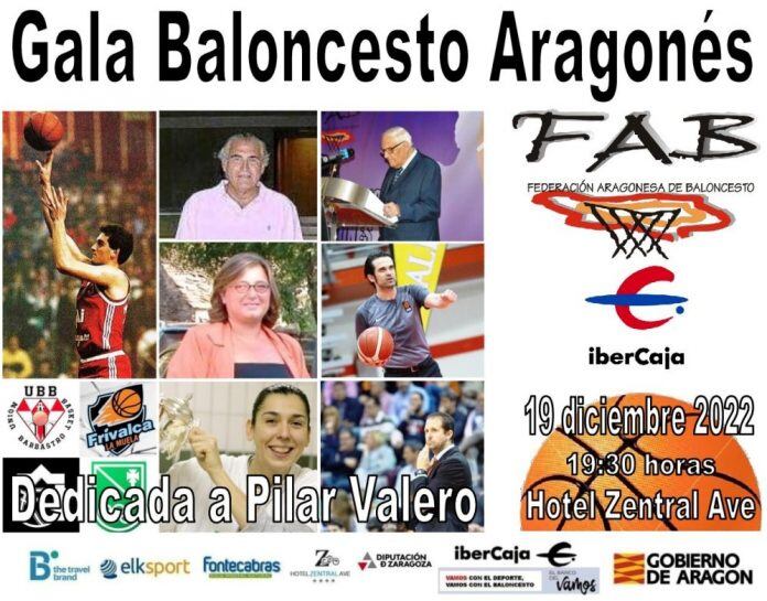 La Gala del Baloncesto Aragonés tendrá lugar el día 19 de diciembre